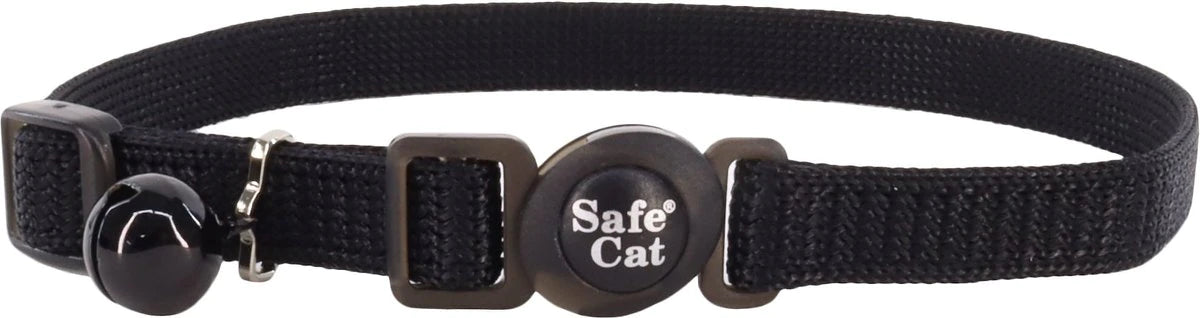 Safe Cat® Adjustable Snag-Proof Nylon Breakaway Collar